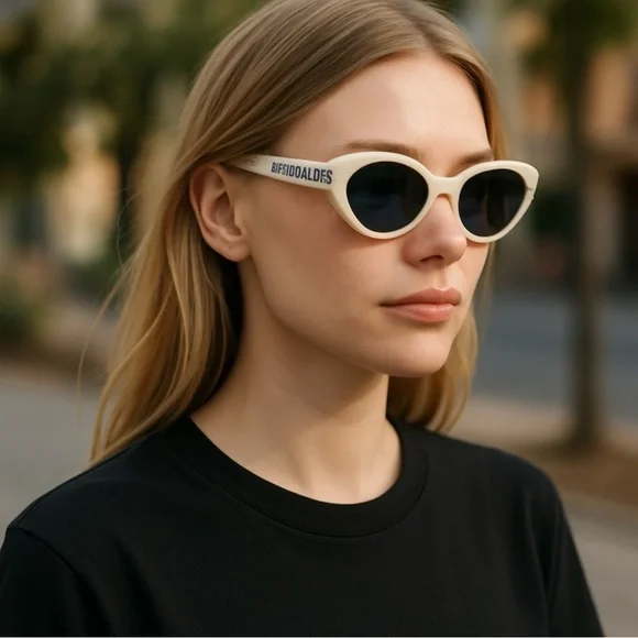 Christian Dior Sunglasses | Ivory & Blue | New (No Box/Tags) | 52-19-140 | Women - Picture 10 of 15